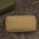Outdoor Travel Camping EDC Tool Storage Bag First Aid Kits Pouch (Khaki) Newly