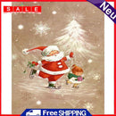 Santa Oil Paint by Numbers Hand Painted Frameless Picture Wall Home Ornament Kit