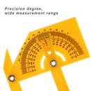 Plastic Protractor Angle Finder Goniometer 0-180 Degree Angle Ruler Tools Newly