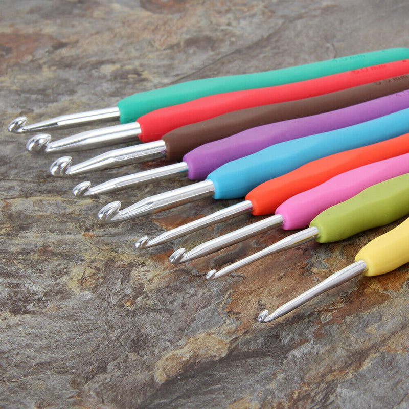 17 Sizes Knitting Crochet Tools Hook Needles Meshing Knitting Craft Crochet In