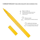 Neon Color Liquid Eyeliner Pencil Waterproof Eye Liner Pen Long Lasting Cosme