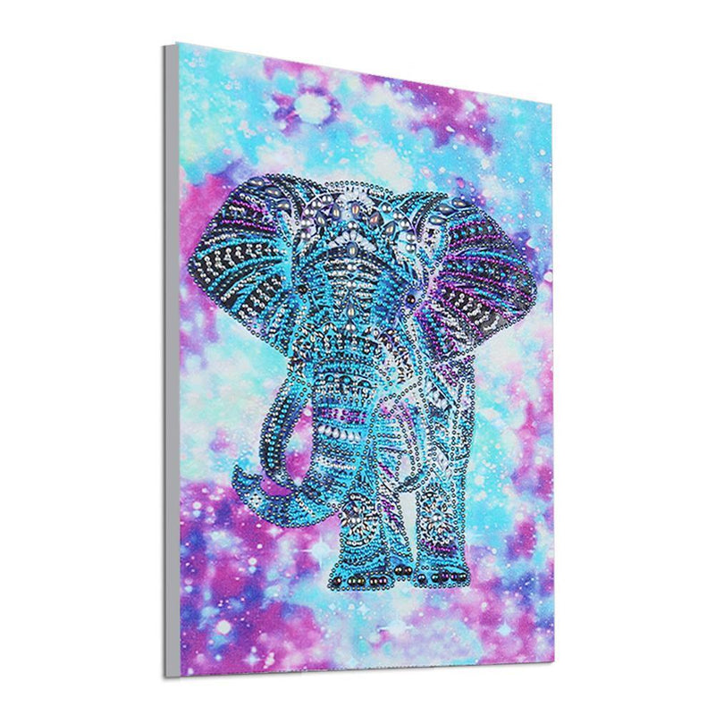 DIY Special Shaped Diamond Painting Elephant Cross Stitch Mosaic (DZ218)