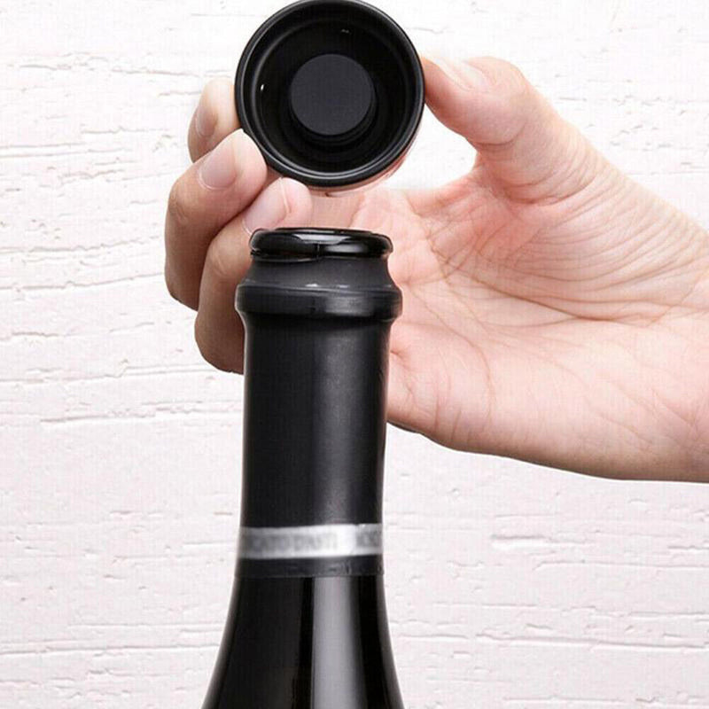 Silicone Bar Sealed Champagne Bottle Vacuum Red Wine Bottle Cap Beverage Stopper