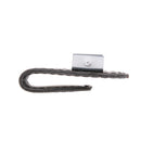 Pool Billiards Snooker Leather Magnetic Belt Clip Chalk Holder (Black
