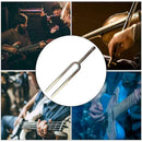 Tunable440Hz A Tone Steel Tuning Fork Violin Guitar Instrument Tuner T4I2