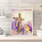 Abstract Cross Oil Paint By Numbers DIY Handpainted on Canvas Wall Art Pict