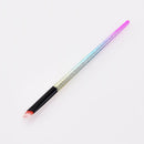 Soft Brush Hair Mat Shine Colorful Eyebrow Makeup Brush Cosmetic Tool