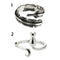 Wear Thimble Yarn Guides Sewing Hook Crochet Loop Knitting Loop Knitted Ring