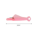 3pcs Fish Type Auto Needle Threader Plastic Quick Needle Inserter (Pink) Newly