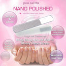 1x Glass Nail File Nano Polished Nail Sanding Grinding Shiner Nail Art Tool Hot