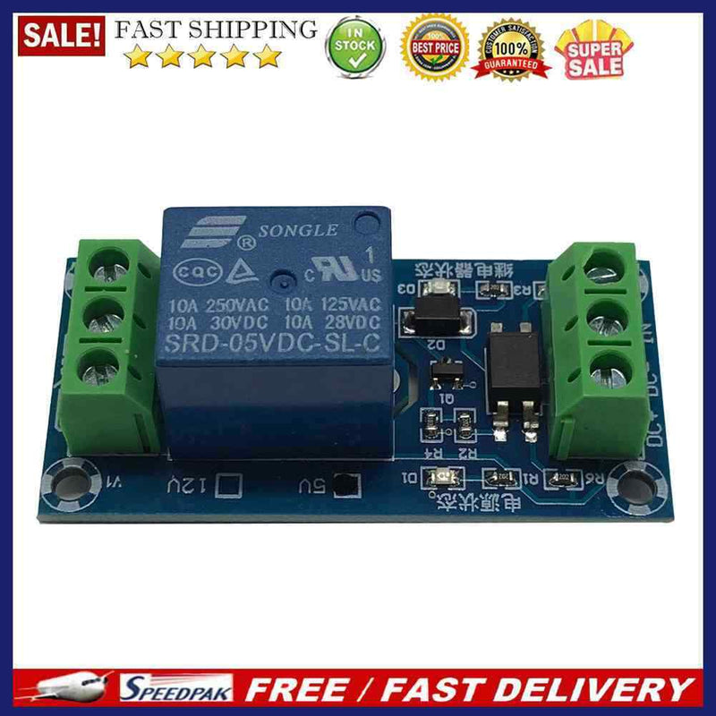 XH-M213 High Level Trigger 1 Way Relay Module Board with Optocoupler Isolation