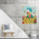 Flower Personification Oil Paint By Numbers DIY Acrylic Painting Home Decoration