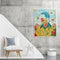 Flower Personification Oil Paint By Numbers DIY Acrylic Painting Home Decoration