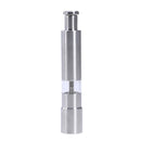 Stainless steel hand pepper mill with black pepper grinder