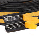 10pc Self-adhesive Soundproofing Anti Collision Window Seal Strip 10m Black