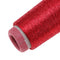 Glitter Stitch Yarn Sewing Thread Woven Embroidery Knitting Silk Line(Red) Newly