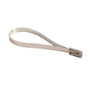 100PCS 4.6x150mm Stainless Steel Exhaust Wrap Coated Locking Cable Zip Ties