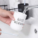 Plastic Travel Simple Nordic Non-slip Washing Cup Toothbrush Holder Mouthwash