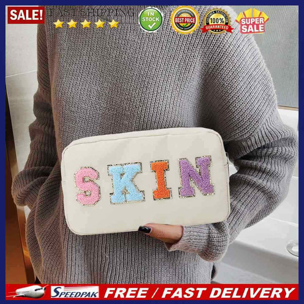 Casual Travel Organizer Waterproof Nylon Makeup Storage Organizer for Lady Girls