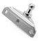 2x Zinc Plated Steel Ball Stud Brackets 10mm for Gas Prop Strut Spring RV C