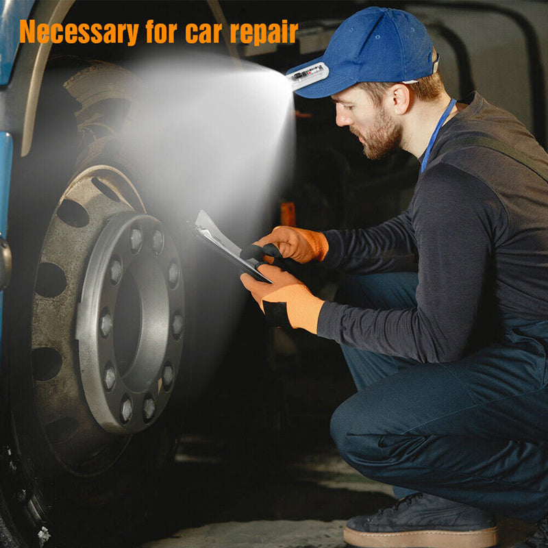 Mini LED EDC Flashlight Fishing Camping Emergency Keychain Light (Luminous)