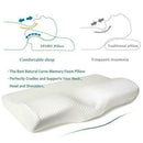 for Neck Pain Support Slow Rebound Memory Foam Pillow Cervical BEST Contour L7N5