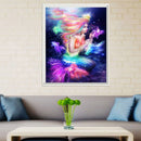 5D Diamond Fish-Tail Painting Embroidery DIY Crafts Cross Stitch Home Decor