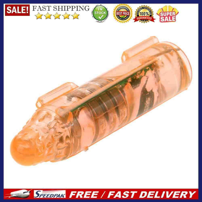 Underwater Mini Fish Attraction Indicator Lure LED Flashing Light(Orange)