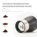 Manual Coffee Grinder Adjustable Knob Setting Coffee Bean Mill Stainless Steel