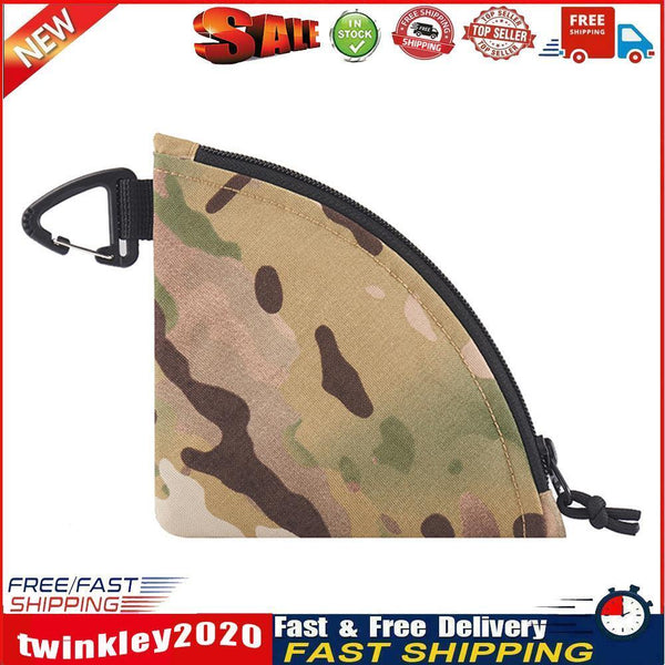 Waterproof Manual Coffee Filter Paper Storage Organizer Pouch (Camouflage) Newly