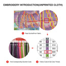 Cross Stitch Canvas Embroidery Kits DIY Romantic Sky Handmade Needlework 11CT