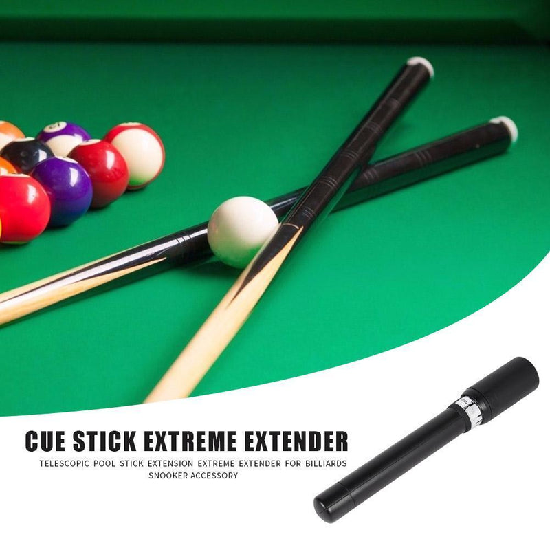 Telescopic Pool Stick Extension Extreme Extender for Billiards Snooker Accessory