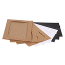 10pcs 5" Wall Hanging Photo Paper Frame Picture Display Modern Art Home