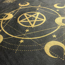Tarot Card Tablecloth Divination Altar Cloth Non-woven 49x49cm (Style E)