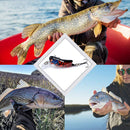 Insect Hard Lure Bass Bait Plastic Fishing Wobbler Swimbaits with Hook Tackle
