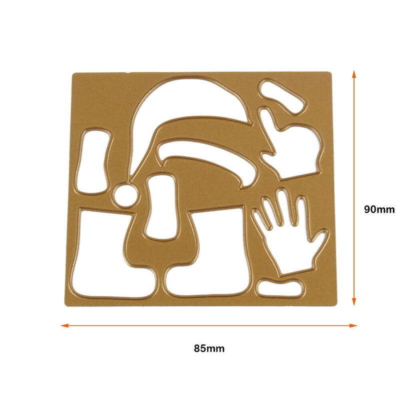 Christmas Clothes Set Metal Cutting Dies Stencils DIY Embossing Card Decor-19298