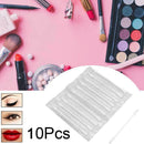 10 Pcs Cotton Swab Makeup Applicator Brush Stick Eyelash Tools W7N7