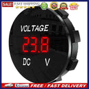 D3 LED Display Digital Panel Voltmeter Voltage Meter for 12-24V Car Motorcy
