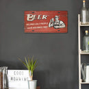 Metal Tin Sign Plaque Wall Beer Advertisement Posters Iron Painting (B) Newly