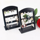 Jewelry Storage Rack Earrings Rack 24 Holes Square Jewelry Store Display Stand