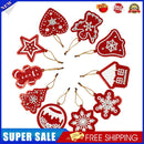10pcs DIY Full Drills Diamond Painting Special Shape Christmas Tree Pendant