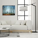 Hand Painted Artwork Frameless DIY Raining Lovers Painting By Numbers Picture