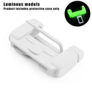 Luminous Car Seat Belt Buckle Clip Silicone Anti-Scratch Safety Cover White Y8F2