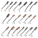 Drill Electric Grinder Replacement Generic Carbon Brushes Motors Spare Parts