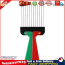 Foldable Metal Wide Teeth Salon Comb Afro Detangle Comb Hair Styling Tools Newly