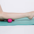 TPE Lacrosse Ball Sports Yoga Muscle Relax Roller Fitness Massage(Rose Red)