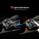MP3 Player Fast Charger Car Charge Adapter Wireless Bluetooth FM Transmitter