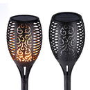 Outdoor Garden Solar Flame Light Waterproof LED Torch Lamp for Yard (1pc)