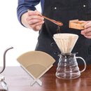 Wooden Acrylic V60 Coffee Filter Paper Rack Storage Holder Stand Accessories