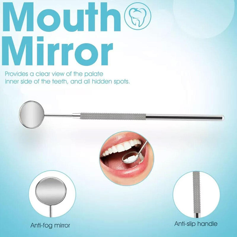 Dental Teeth Cleaning Kit Dentist Floss Plaque Remover Care Tooth Scraper Tools`